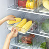 Manufacturer Wholesale Kitchen Food Refrigerator Crisper Fruit and Vegetable Draining Plastic Storage with Lid Pet Refrigerator Crisper