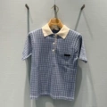 Blue plaid