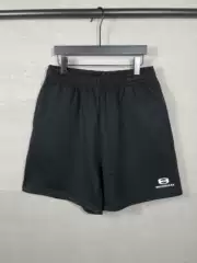 Correct Version of High-Quality B Brand 25Ss Summer New Double-Ring Classic Logo Embroidered Shorts for Men and Women