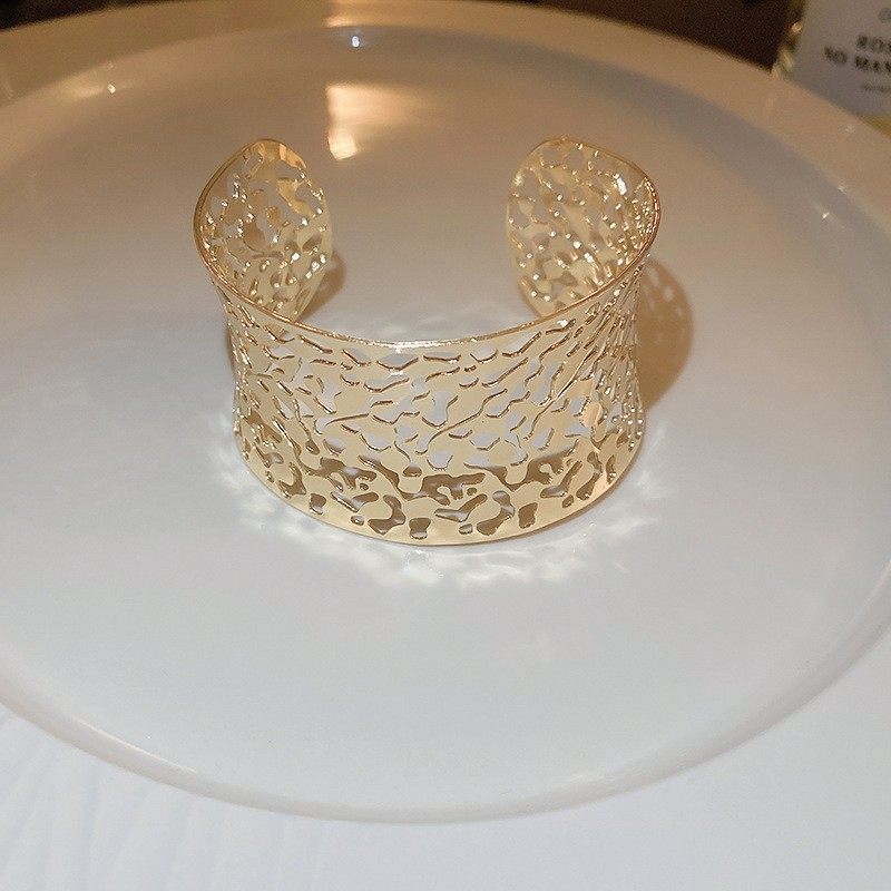 欧美跨境简约时尚手镯臂环小众冷淡风气质手环高级感百搭手饰批发