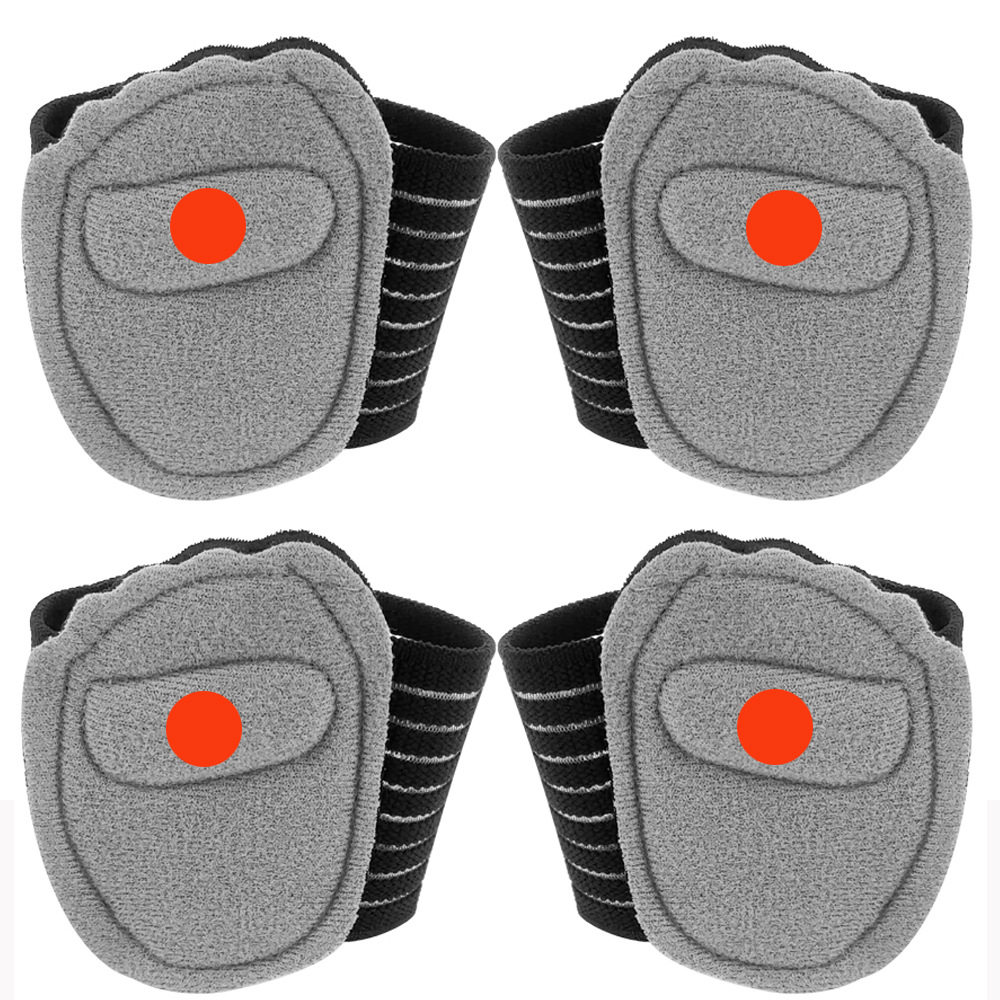 Yongquan acupoint massage forefoot pad magnet massage four seasons can wear SBR velvet cloth health care comfortable summer insoles