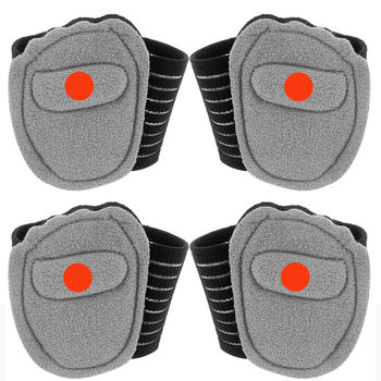 Yongquan acupoint massage forefoot pad magnet massage four seasons can wear SBR velvet cloth health care comfortable summer insoles