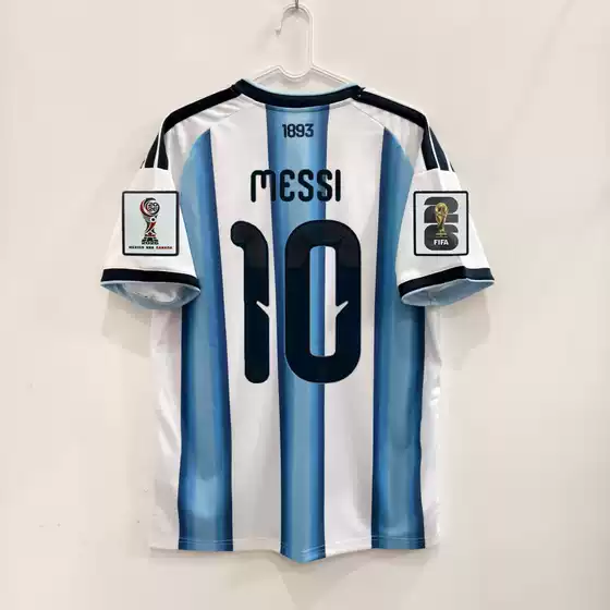2026 World Cup Argentina Home Jersey Number 10 Mc Di Maria Number 22 Lautaro Enzo Football Shirt