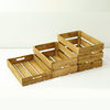 Wooden Box Wooden Frame Box Solid Wood Storage Box Supermarket Display Fruit Basket Old Wood Storage Box Retro Wooden Box