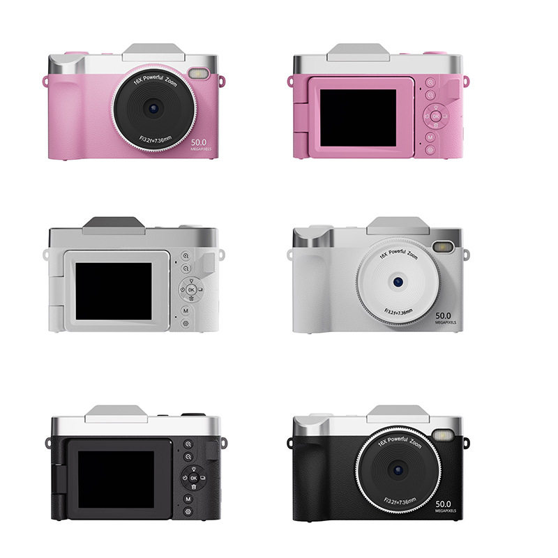 New 5K Hd Digital Camera Flip Screen Card Smart Camera Hd Selfie Beauty Student Camera