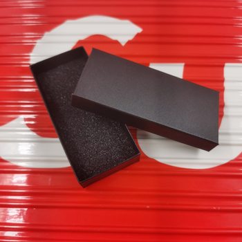 Black grain heaven and earth cover jewelry box necklace jewelry box pendant jewelry gift packaging carton manufacturers wholesale