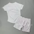 Pearl powder (short sleeves + shorts)