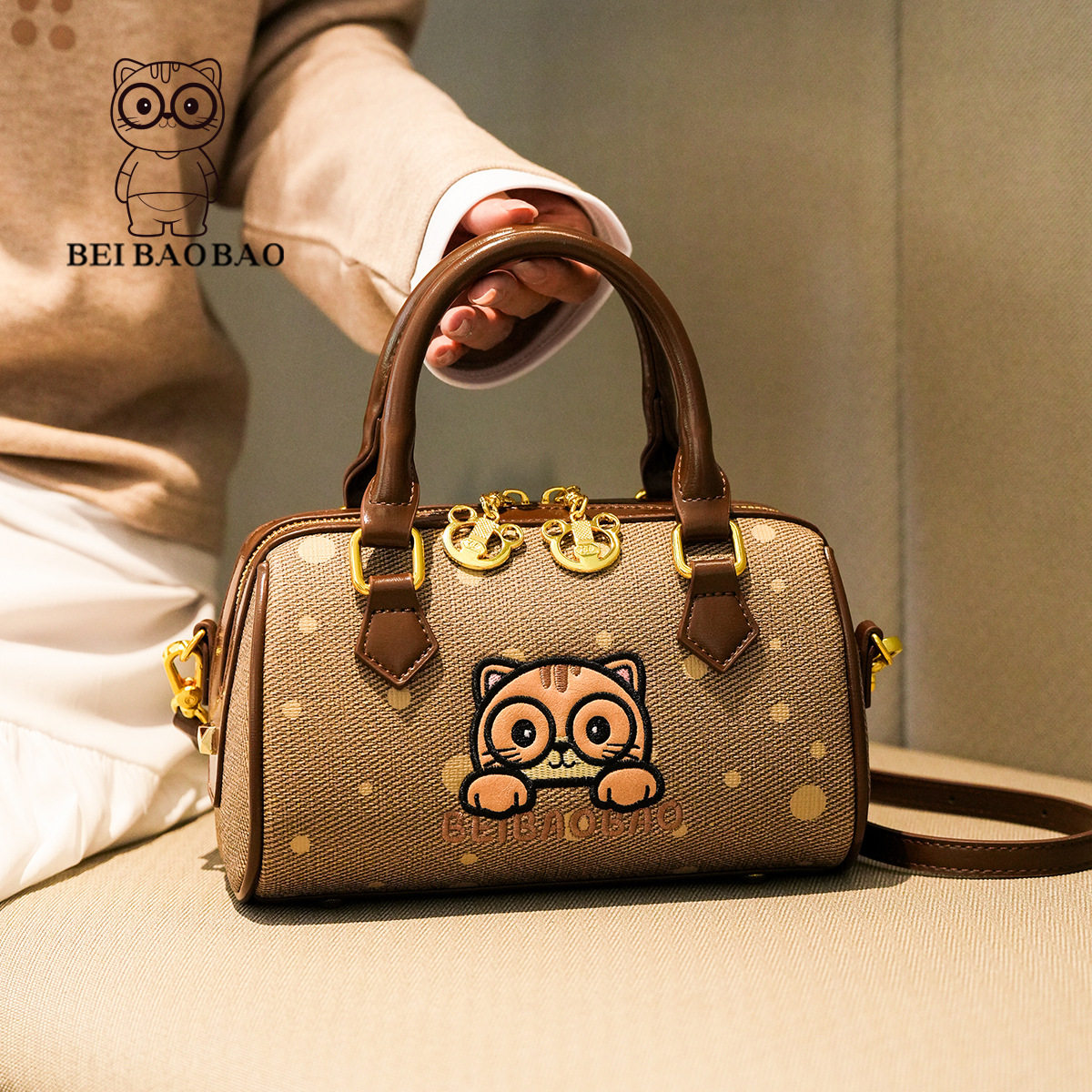 สั่งซื้อนำเข้า โรงงาน Beibao Yuanyuan ข้ามพรมแดนน่ารักเฉพาะกระเป๋าถือกระเป๋าผู้หญิงแฟชั่นขนาดใหญ่ crossbody ผู้หญิงกระเป๋าการ์ตูน จากจีน 1688 taobao alibaba tmall