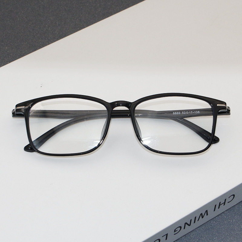 Ultra-Light Reading Glasses for Men, Anti-Blue Light Lenses, Reading Glasses for Women, High-Definition Flat Glasses, Middle-Aged and Elderly Frame Glasses Frames