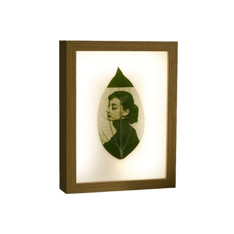 Leaf Carving Photo Frame with Light Source Leaf Carving Photo Gifts Wholesale for Girls and Girlfriends Holiday Birthday Gifts
