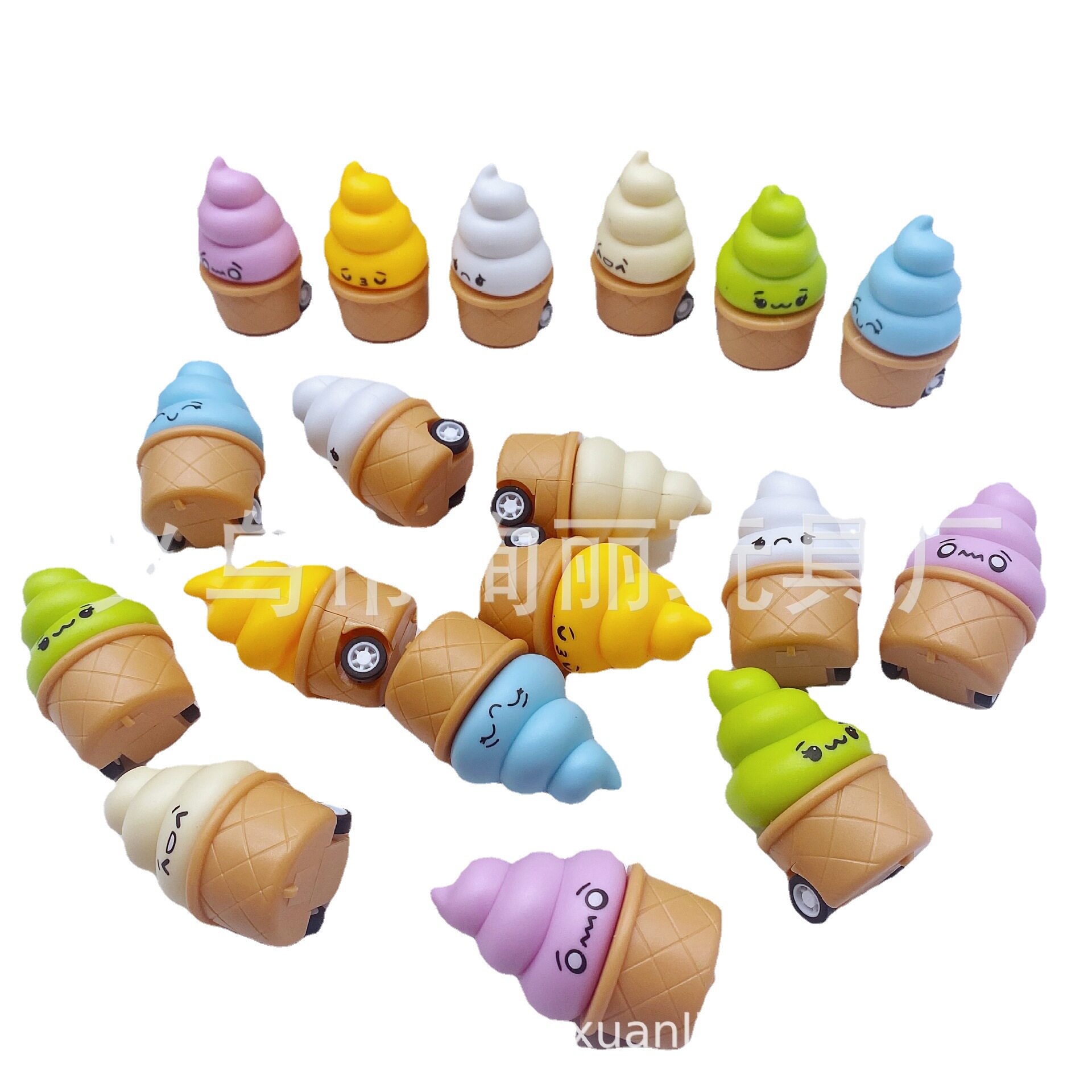 新款回力车 冰激淋回力车 雪糕惯性车子玩具  幼儿园礼品跨境玩具