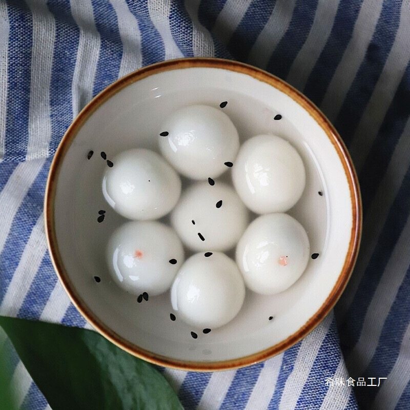 Missing Sugar-Free Black Sesame Tangyuan 400G/Bag Quick-Frozen Semi-Finished Tangyuan Breakfast Lantern Festival Dumplings Various Flavors