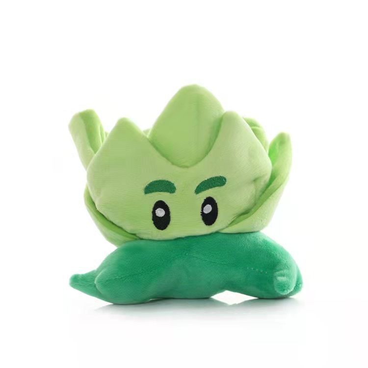 热销全套植物人大战臭僵尸毛绒玩具游戏周边公仔儿童生日礼物毛绒
