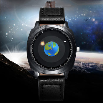 Edison Brand Foreign Trade Quartz Watch Fashion Popular Earth Watch Waterproof Men's Watch Manufacturer Gift
