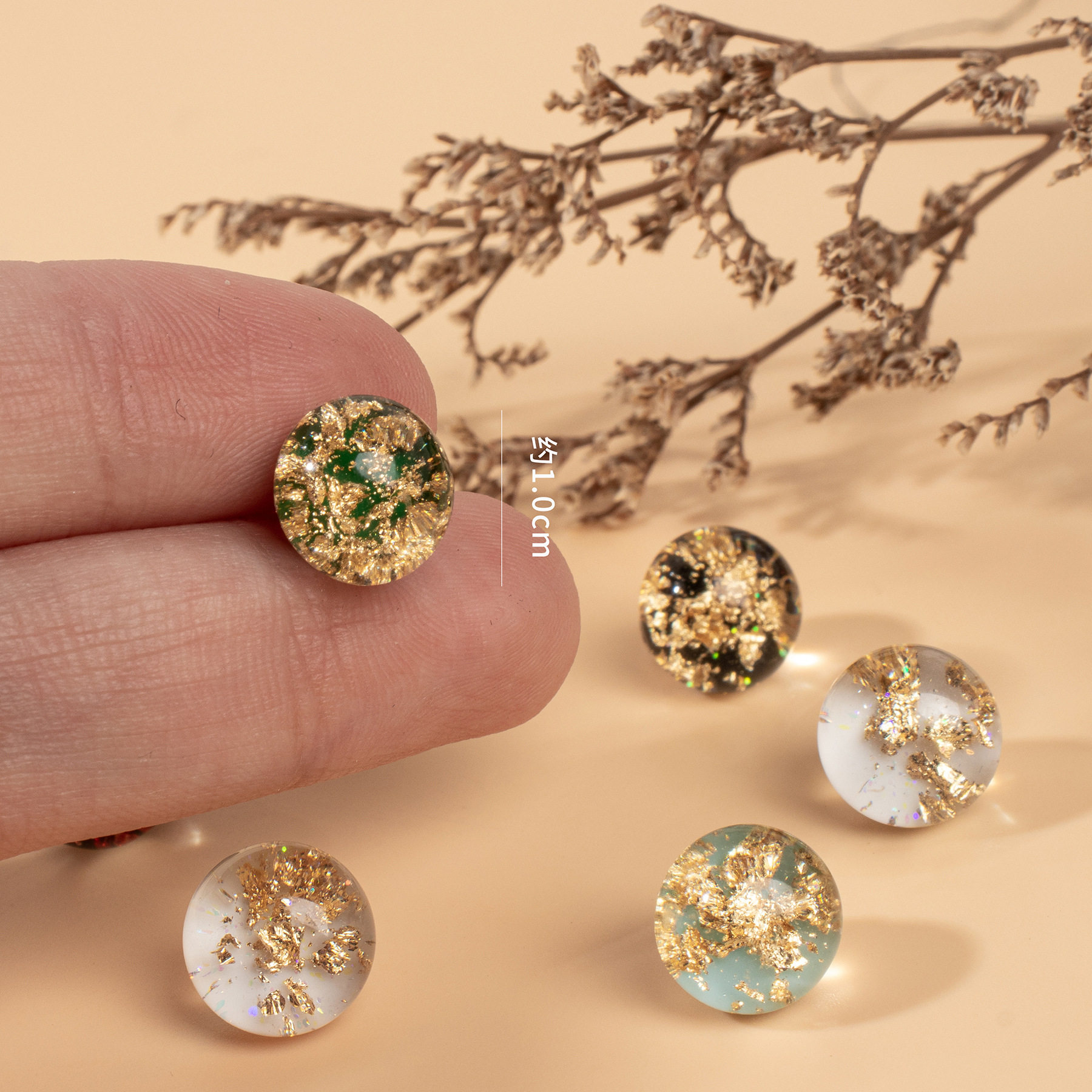 Cheongsam New Chinese High-end Exquisite Fashion Chinese Hanfu Gold Foil Pearl Button Shirt National Style Cheongsam Button