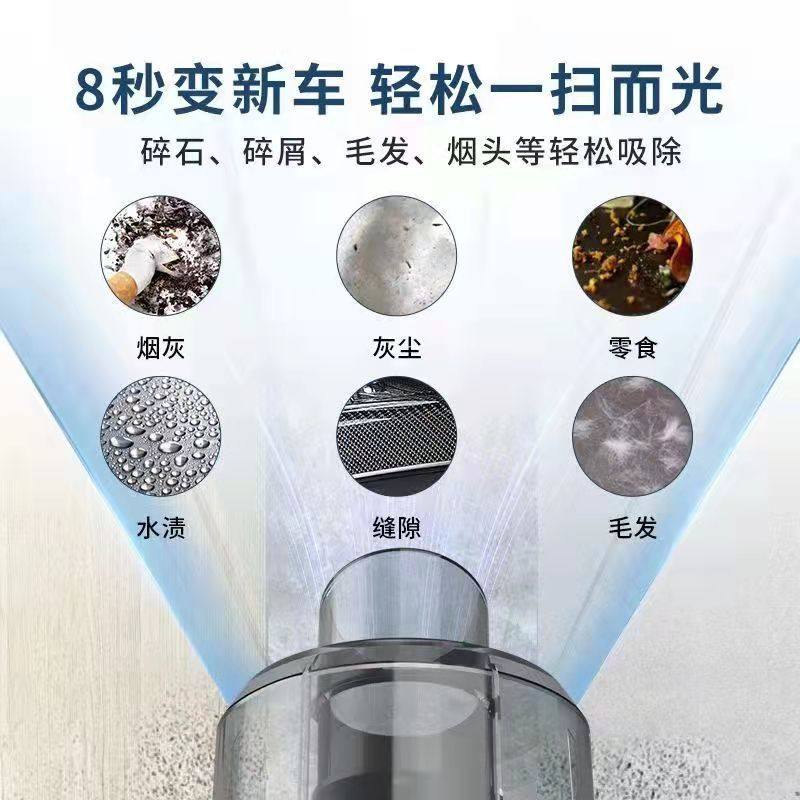 Wireless Rechargeable vacuum cleaner portable handheld household vehicle-mounted strong suction high-power vacuum cleaner cross-border