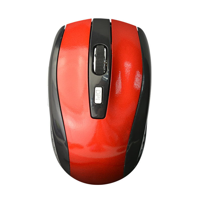 跨境无线电池鼠标2.4G外贸笔记本光电鼠标 厂家货源批发电脑配件