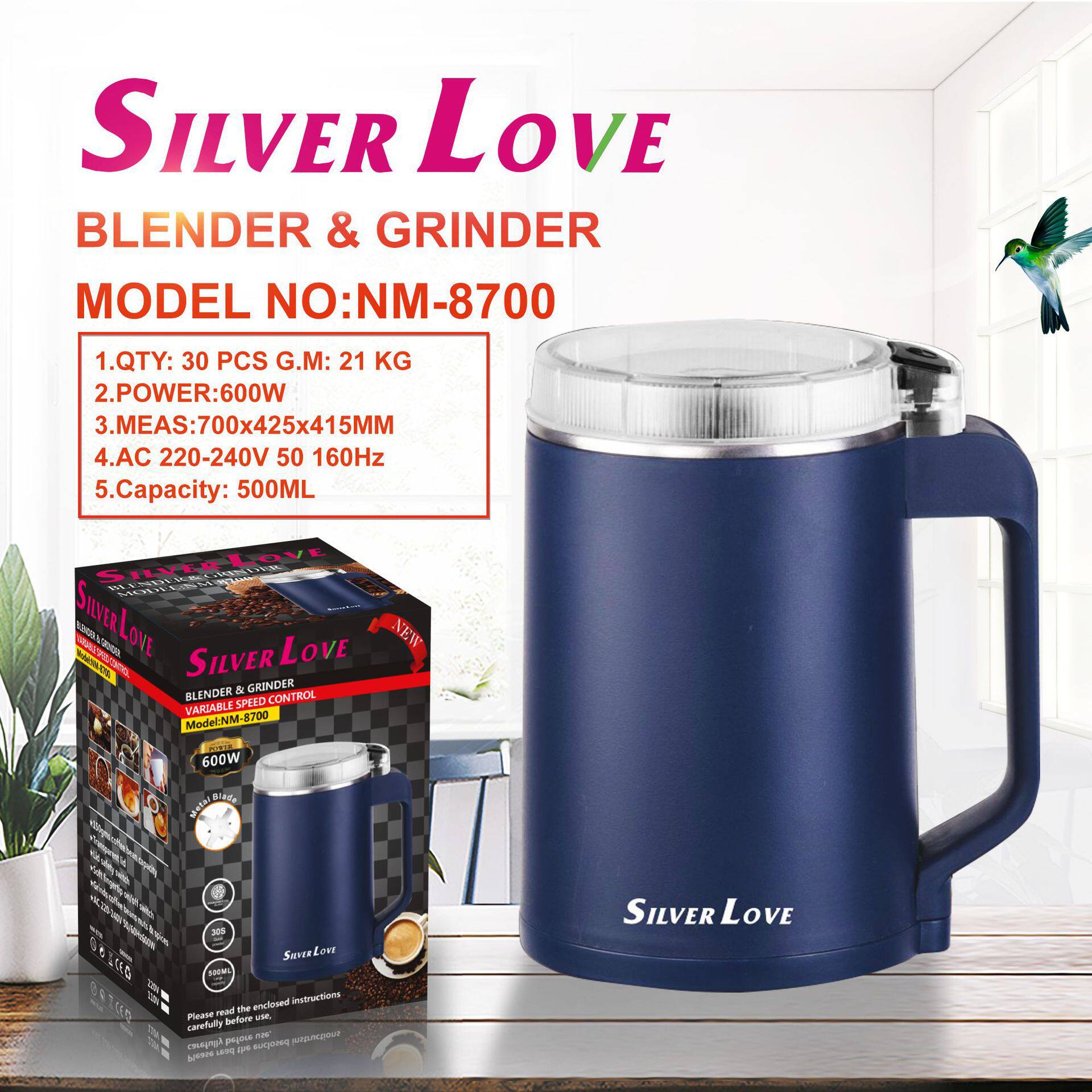 Foreign Trade Export Grinding Machine Cross-Border Coffee Machine Grinder Grinder