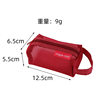 Nylon Encryption Storage Bag Zipper Mesh Coin Purse Large Capacity Key Case Card Coin Bag Transparent Four Corner Bag