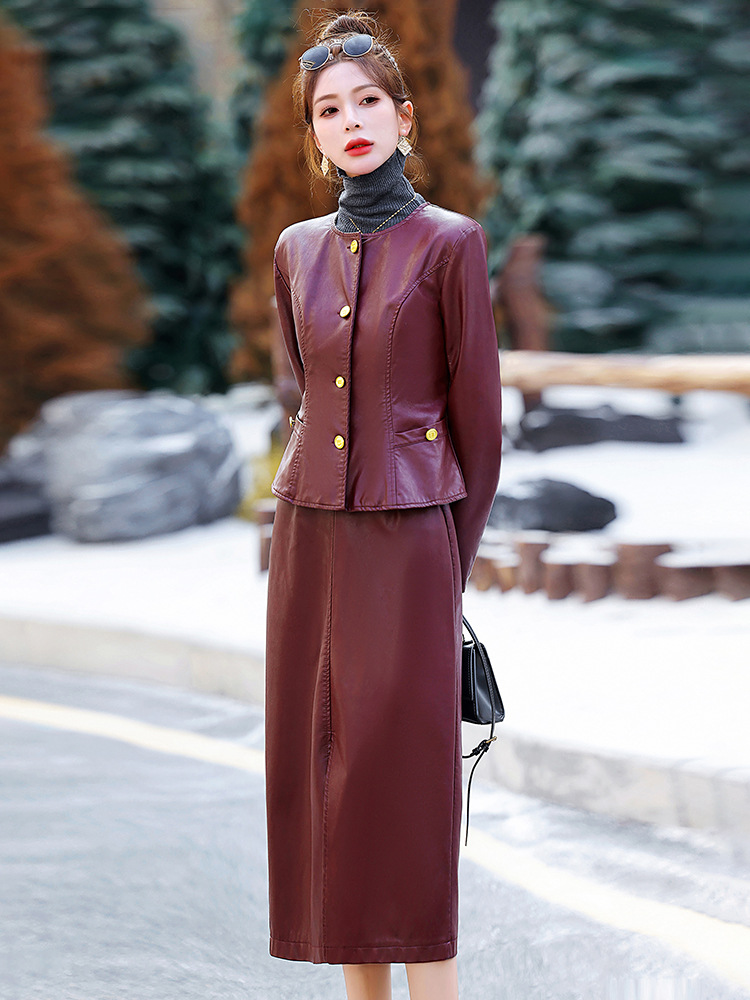 Áo Khoác Nữ Chất Liệu Vải Bông Cả Bộ 2 Món Hàng Mùa Xuân Thu Đông