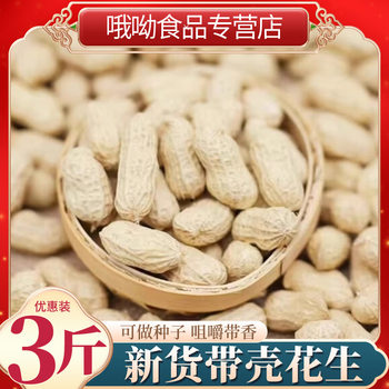 Fresh Shelled Raw Peanuts 2023 New Large Dried Peanuts 2.5kg Direct Wholesale from Origin for Oil Extraction and Drinking