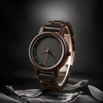 DODO DEER wood watch for men's wood watch engraved logo gift customization