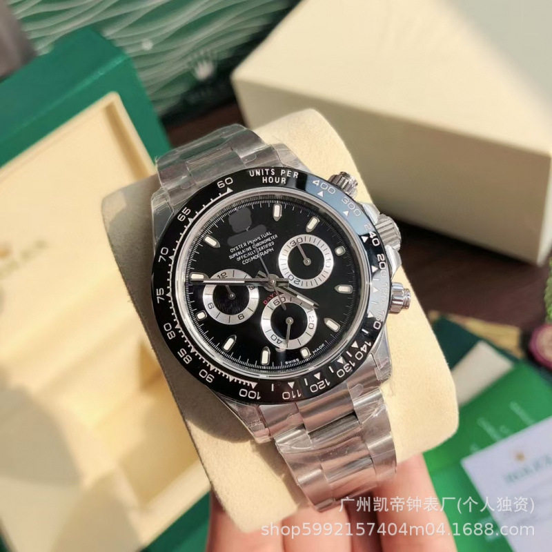 Rolex Daytona Panda Edition Ceramic Bezel 904L Stainless Steel Watch