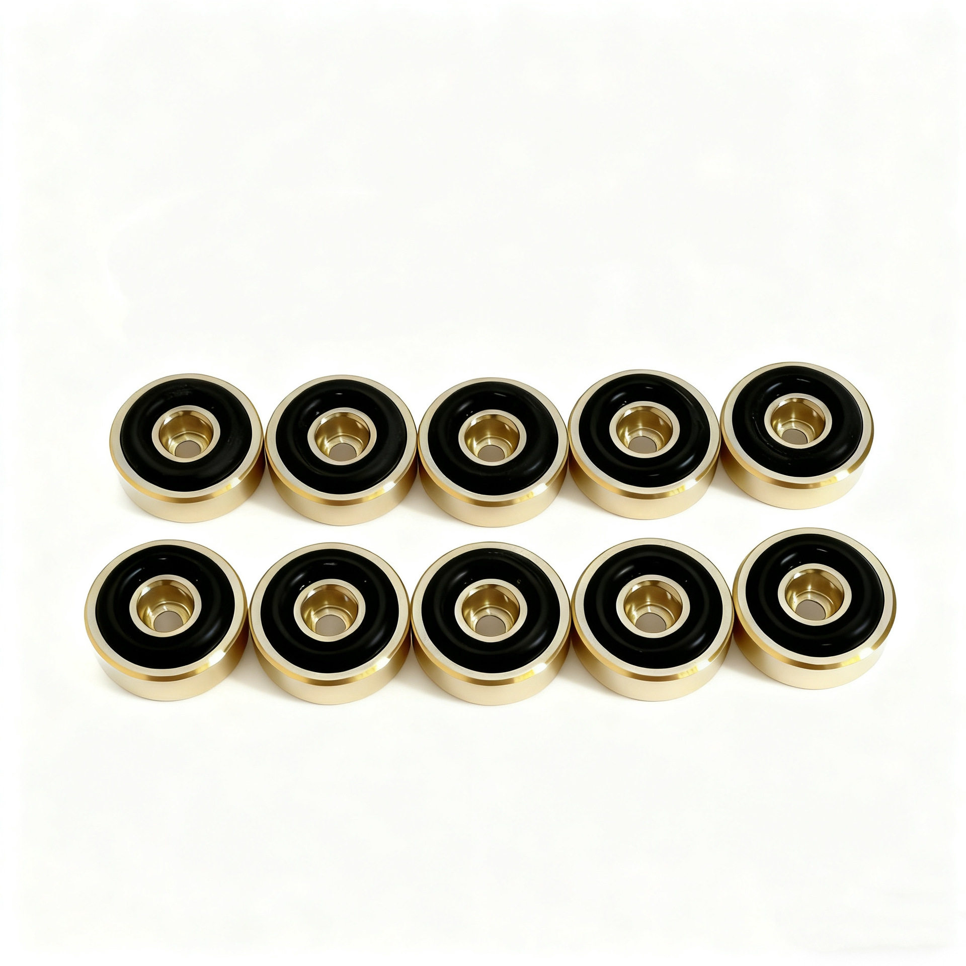 Brass Speaker Shock-Absorbing Foot Nails Cd Player Amplifier Amplifier Decoder Instrument Furniture Audio Heightening Shock-Absorbing Foot Pads