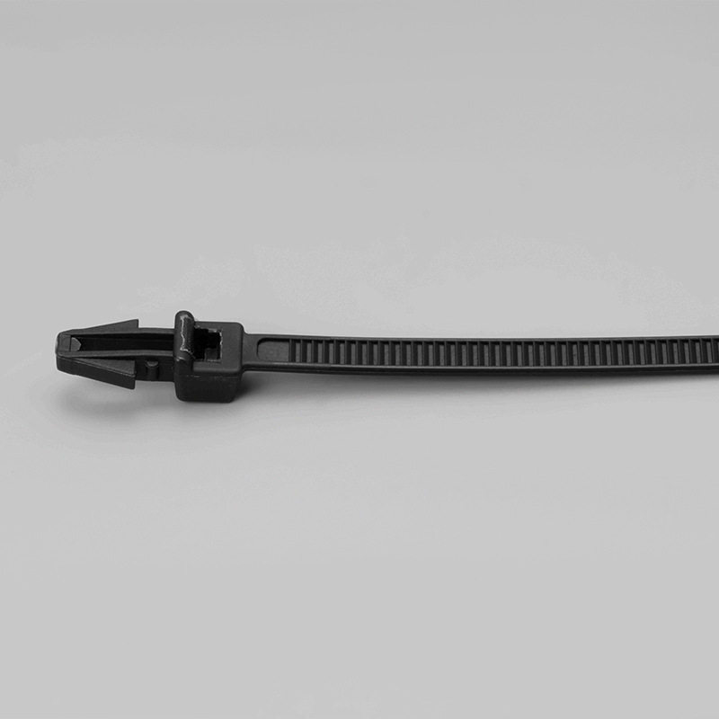 Manufacturer of Plug-In Type Automotive Cable Ties with Complete Specifications, Threaded Cable Ties, Aircraft Head Fixed Nylon Automotive Cable Ties