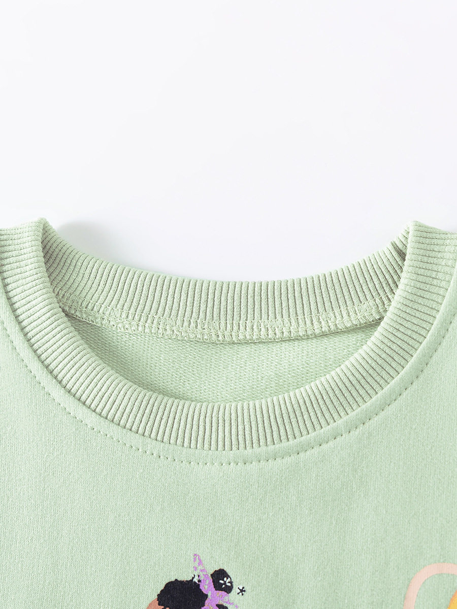 Neues Herbst-Mädchenset, modisches Kinderoutfit im Stil, niedliche Kinderkleidung für kleine Kinder