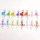 Карамельный цвет сплав стиль изысканная принцесса серпантин полый бант любовь английский персонаж брелок сумка украшения mini 4