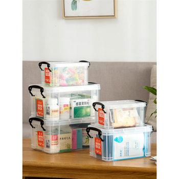 Transparent mini storage box Lego toy parts building blocks classification storage box small size organizing small box with lid