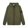 Military green zipper and velvet style