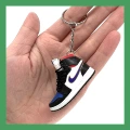 1 Red and Blue Lakers (single keychain)