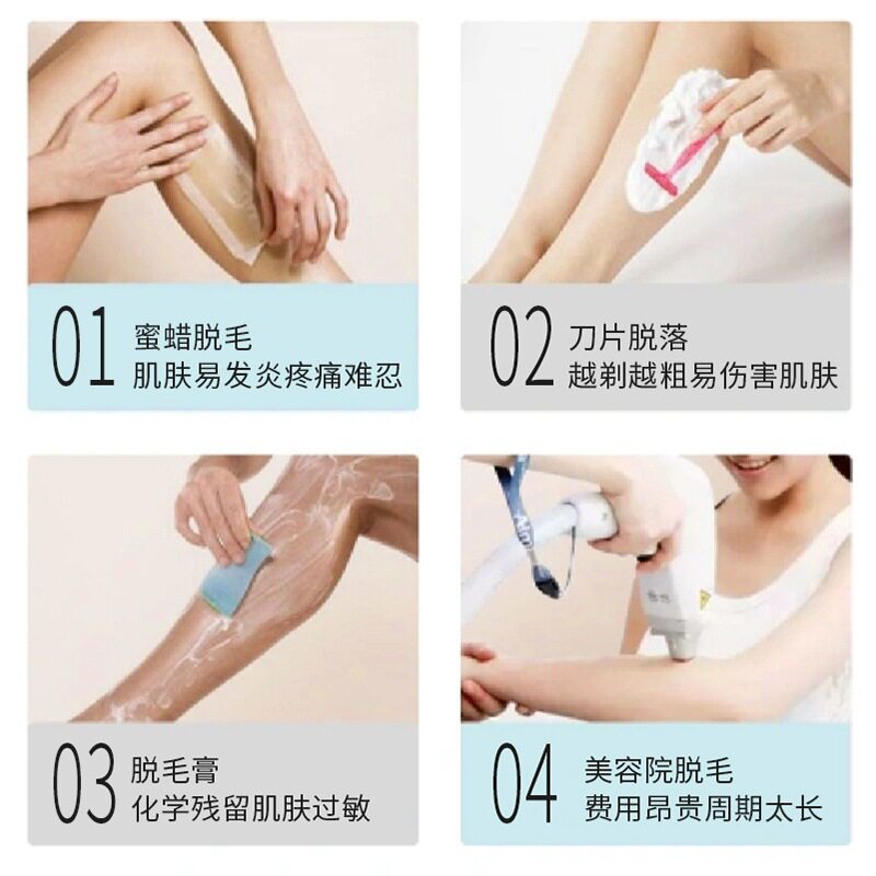 Four-in-one electric shaver trimmer mini shaver trimmer waterproof portable multifunctional