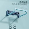 Wholesale foldable wall-mounted washbasin rack kitchen bathroom punch-free storage rack bathroom toilet bath washbasin rack