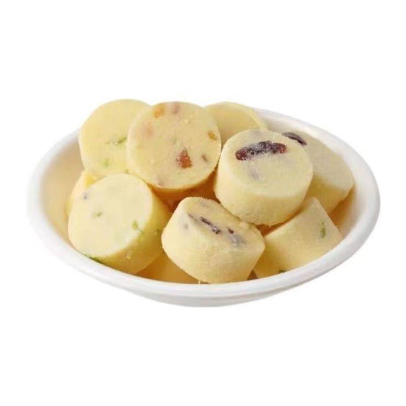 High-Speed Rail Yak Fruit Cheese Block Cheese with Fruit Pieces, Solid Yogurt from the Source Factory, Free Shipping Per Piece