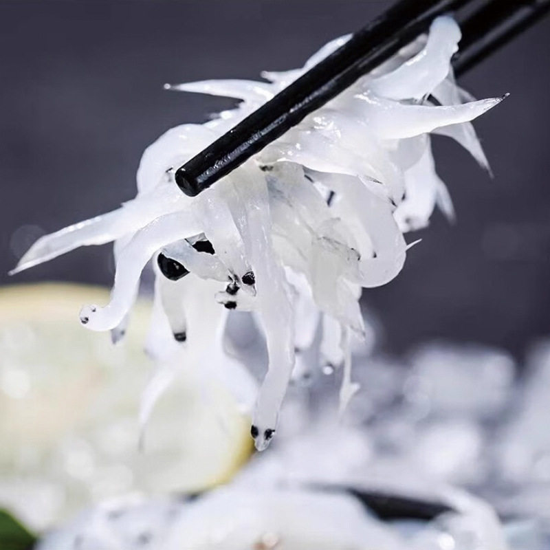 Fresh Frozen Silver Fish, Fresh Frozen Noodle Fish, Scale-Free, Bone-Free, Small Fish, Commercial Seafood and Aquatic Products Wholesale