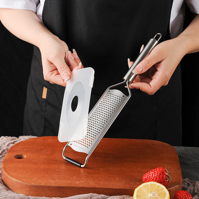 304 Stainless Steel Tube Handle Cheese Grater Lemon Grater Kitchen Cheese Grater Kitchen Gadgets