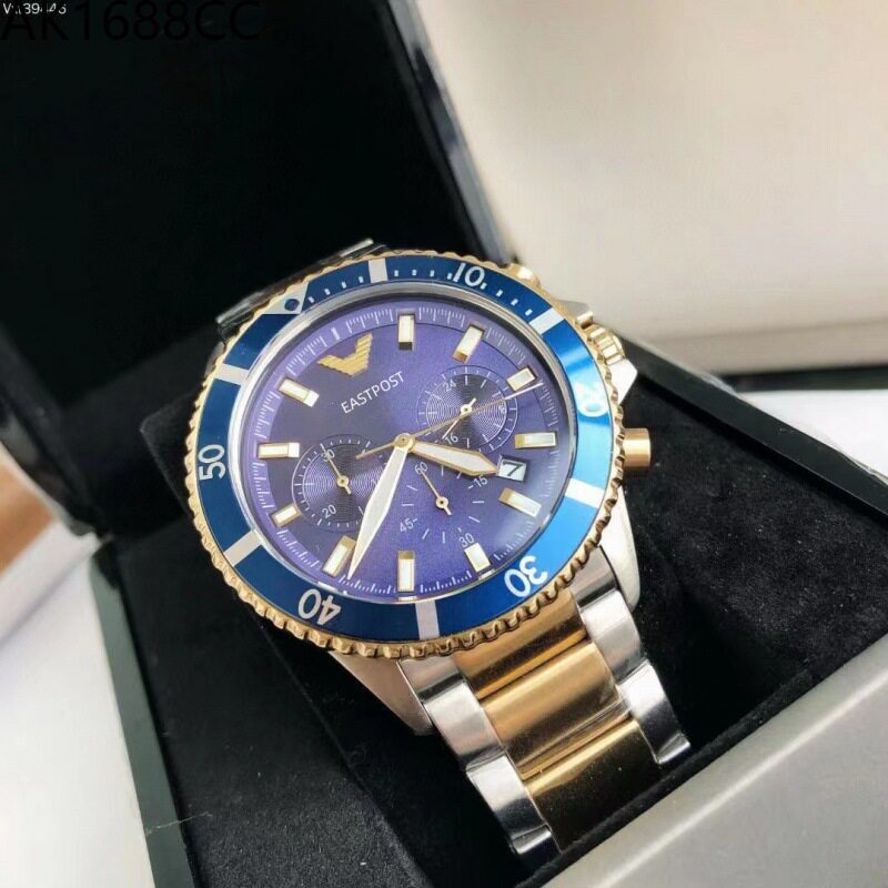 Pilot Men's Watch Armani Steel Strap Watch Men's Waterproof Ar11244 Ar11500 Ar1155