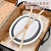 8150 factory direct laundry basin plastic folding thickened medium convenient washboard home travel round basin wash