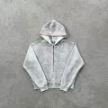 Distressed sweatshirt