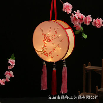 Spring Festival Lantern Lantern Lantern Antique Handmade DIY Palace Lantern Lantern Portable Lantern Hanfu National Fashion Crane Chinese Style