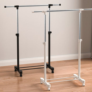 Clothes Drying Rack Floor-Standing Indoor Home Balcony Small Clothes Drying Rack Bedroom Foldableing Clothes Hanging Rod Simple Clothes Drying Rack