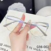 G98-002 new retro anti-blue light glasses frame Internet celebrity same fashion high-looking plain glasses big eye glasses frame
