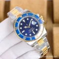 Gold and blue surface