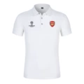 Arsenal chest patch + champions league - white