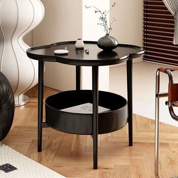 Living room sofa coffee table household Clover Small table balcony small side storage cabinet bedroom bedside table