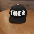 Fk white leather black