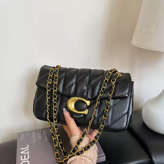 Cross-Border Live-Stream Hot-Selling Item: High-Quality New Versatile Quilted Shoulder Crossbody Bag, Trendy Chanel-Style Chain Small Bag